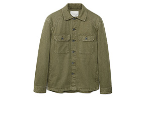 Utility Cotton Overshirt